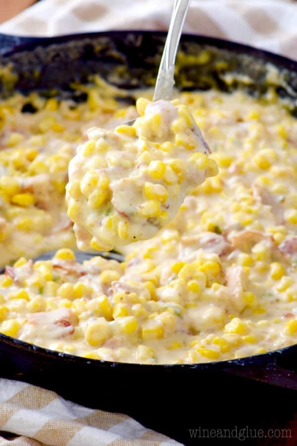 This Bacon Jalapeño Cream Corn is an easy and delicious side dish full of perfect flavor! This is going to be a new family favorite!